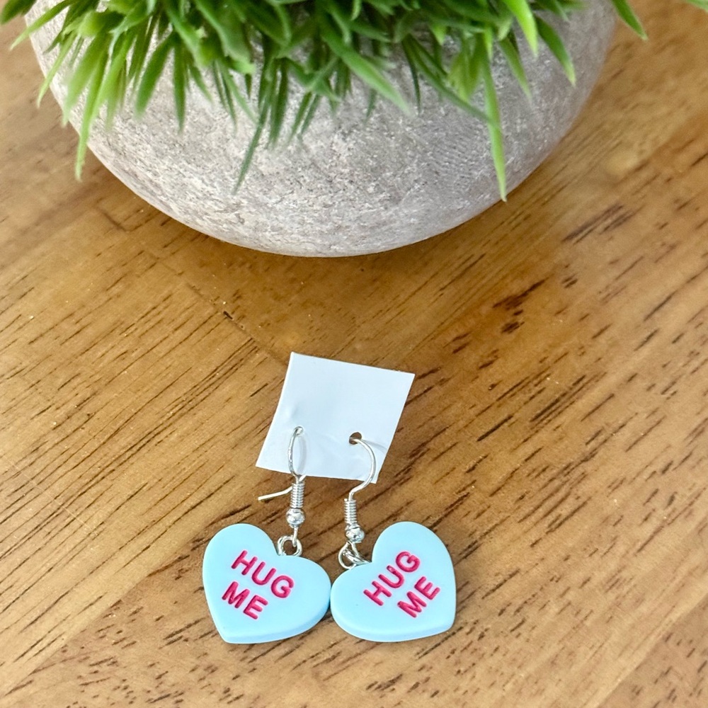 Heart Shaped 'Hug Me' Earrings